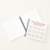 12 dagen kerstzakboek notitieboek (Binnen)