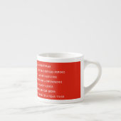 12 DAGEN LYRICS Espresso Cup / Rood Kop (Rechts)