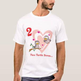 12 dagen twee tortelduiven t-shirt