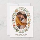 12 dagen van de Kaart van de Kerstmisfotovakantie (Voorkant)