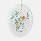 12 dagen van de traditionele kerstfeestdag keramisch ornament (Rechts)