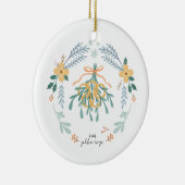 12 dagen van de traditionele kerstvakantie keramisch ornament (Rechts)