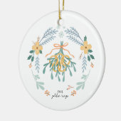 12 dagen van de traditionele kerstvakantie keramisch ornament (Links)