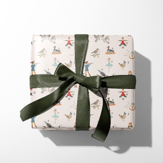 12 dagen van Kerstmis Cadeaupapier