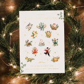 12 dagen van Kerstmis | Foto Vakantie Kaart