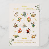 12 dagen van Kerstmis | Foto Vakantie Kaart (Voorkant)