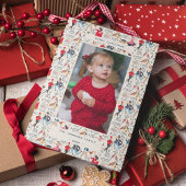 12 Dagen van Kerstmis Klassieke Traditionele Foto Feestdagenkaart