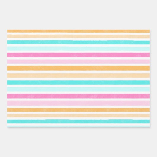 12 dagen van Kerstmis op het strand Retro Kerstmis Inpakpapier Vel (Voorkant)