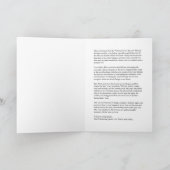 12 dagen van Kerstmis Toile Gevouwen Vakantiefoto Kaart (Binnen)