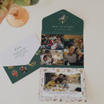 12 dagen van Kerstmis | Vakantiefoto's Collage All In One Uitnodiging<br><div class="desc">Stuur je familie en vrienden een unieke collage-stijl vakantiekaart met je favoriete familiefoto's. Voeg gewoon uw gegevens toe aan deze gebruiksvriendelijke sjabloon om er een kerstkaart van één soort van te maken. Voeg uw douanetekst aan dit ontwerp toe door de "Edit this design sjabloon"vakjes op de rechterkant van het punt...</div>