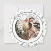 12 Dagen van Kerstmis Vijf Feestdagenkaart (Achterkant)