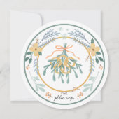 12 Dagen van Kerstmis Vijf Feestdagenkaart (Voorkant)