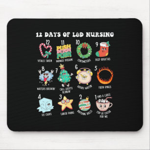 12 dagen van Landd Unit Nursing Labor Delivery Nur Muismat