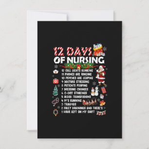 12 Dagen van Verpleging Stethoscoop RN & LPN Verpl Kaart