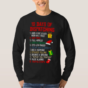 12 dagen verzending van een X-mas kerstcadeaubon T-shirt