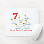 12 dagen Zeven zwemmen Muismat (Met muis)