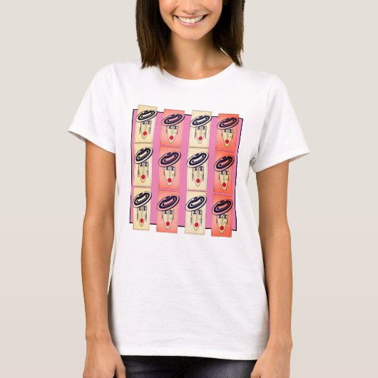 12 dames ontwerp t-shirt (Voorkant)