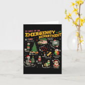 12 Days Of An Emergency Department, Er Nurse Chris Kaart (Gele Bloem)