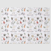 12 Days of Christmas Holiday Tissuepapier (Voorkant)