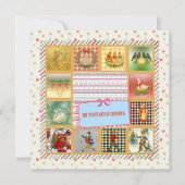 12 Days of Christmas, Partridge in a Pear Tree Feestdagenkaart (Voorkant)