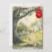 12 Days Of Doggie Christmas Day 7 Feestdagenkaart (Voorkant)