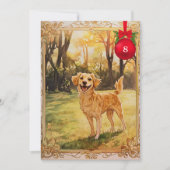 12 Days Of Doggie Christmas Day 8 Feestdagenkaart (Voorkant)