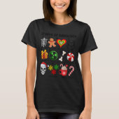 12 Days Of Radiology Xray Tech Ct Mri Merry Christ T-shirt (Voorkant)