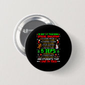 12 Days Of Teaching Special Education Ieps Sped Te Ronde Button 5,7 Cm (Voorkant /achterkant)