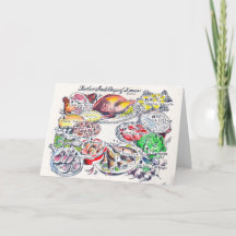 12 de Dagen van de ziel van Kerstkaart - Kleur