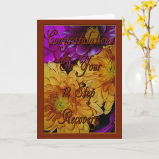 12 de Kaart van de Terugwinning van de stap (Gele Bloem)