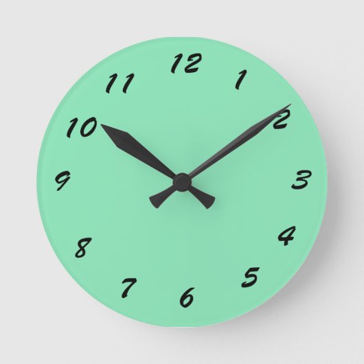 12 de Keuzen van het Aantal van Mint Groene Klok t (Voorkant)