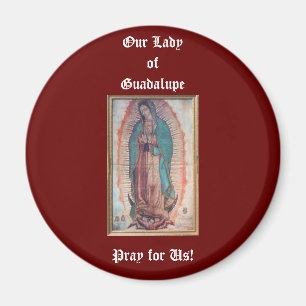 12 december Onze dame van Guadalupe Magneet