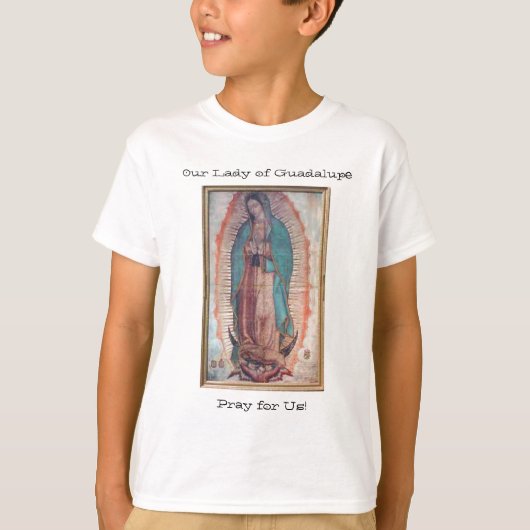 12 december Onze dame van Guadalupe T-shirt (Voorkant)