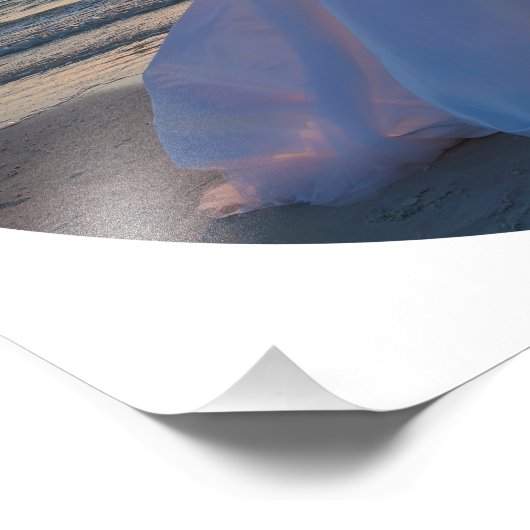 12" Diameter Cirkel Vorm Wedding Foto Afdruk (Hoek)