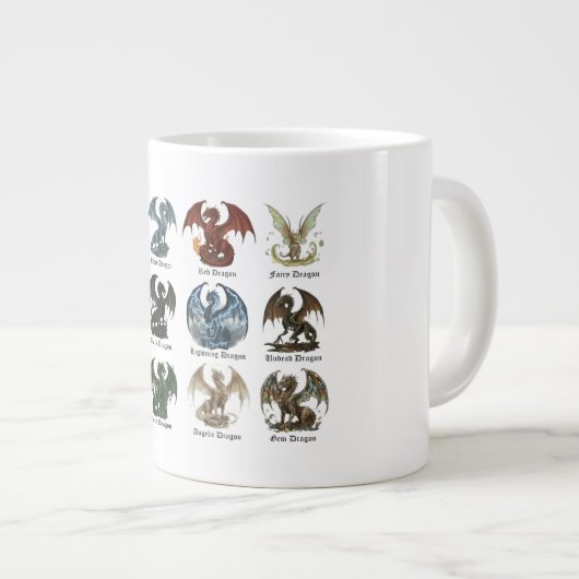 12 Dragons Grote Koffiekop (Voorkant rechts)