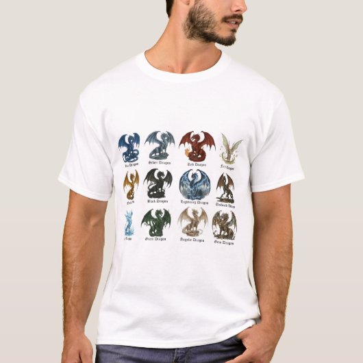 12 Draken T-shirt (Voorkant)
