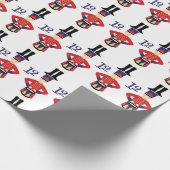 12 Drummers Cadeaupapier (Hoek)