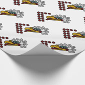 12 Eagle Aztec Day Sign Cadeaupapier (Hoek)