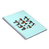 12 Eenden Notitieboek (Rechterzijde)