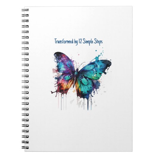 12 eenvoudige stappen notitieboek (Voorkant)