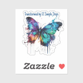 12 eenvoudige stappen sticker