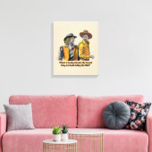 12 exclusieve blazing zadels canvas afdruk (Insitu (Woonkamer))