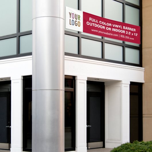 12 ' Extra Grote Vinyl Banner Openlucht of Binnen (Buitenkant Gebouw)