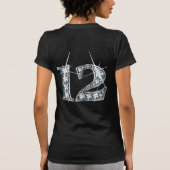 12 Faux-"Diamond Bling" T-shirt (Achterkant)