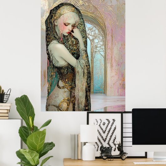 *~* 12 FD2 Nouveau Fantasy ETHERISCH Droomachtig Poster (Thuiskantoor)