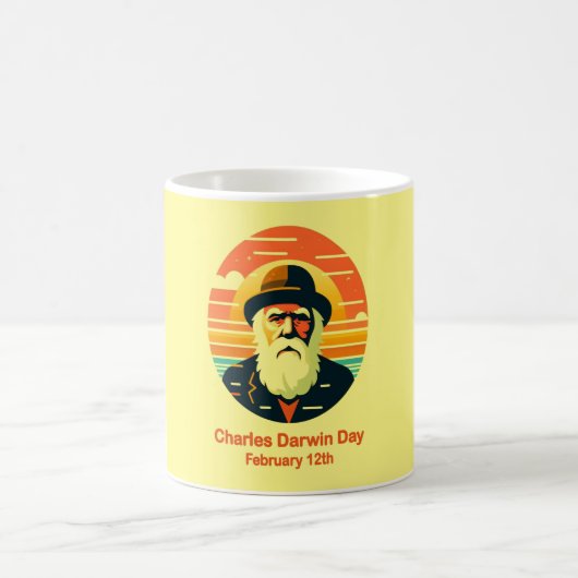 12 feb. Charles Darwin Day Koffiemok (Center)