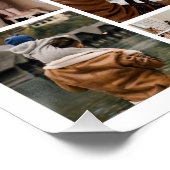 12 Foto Collage Best Dad Ever Glossy Perfect Poster (Hoek)