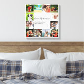 12 Foto Collage Best Grandouders Definition Canvas Afdruk (Insitu (Slaapkamer))