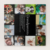12 Foto Collage Best Grandouders Definition Legpuzzel (Horizontaal)