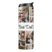 12 Foto Collage Beste vader ooit Thermosbeker (Gedraaid links)